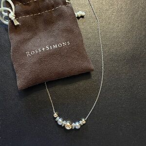 Ross-Simons Gold and Silver Bead Necklace